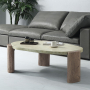Jacinda - Coffee Table - Weathered Gray & Oak, 47"