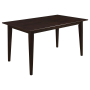 Gabriel - Rectangular Wood Dining Table - Cappuccino, 59"