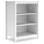 Hallityn - White - Bookcase