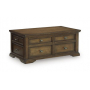 Channley Lift Top Cocktail Table Brown, 46"
