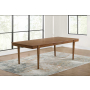 Lyncott - Brown - Rectangular Dining Room Extension Table, 42"