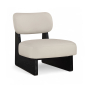 Vetra - Vegan Leather Upholstered Accent Chair - Taupe / Painted - Beige