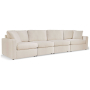 Cozymax - Oyster - 4-Piece Sectional, 140"