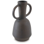 Aadeen - Distressed Brown - Vase - 14", 8.88"