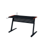 Dragi - Gaming Table - Black & Red Finish, 47"