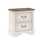 Florian - Nightstand - Antique White Finish