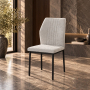 Leander - Side Chair (Set of 2) - Gray Linen - Light Gray