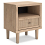 Cielden - Two-Tone - One Drawer Night Stand