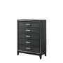 Haiden - Chest - Weathered - Black, 50" Tall