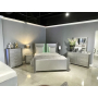 Logan - Full Bed Side Rails And Slats - Silver