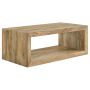 Benton - Rectangular Solid Wood Coffee Table - Natural, 46"