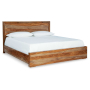 Dressonni - Brown - Queen Panel Bed