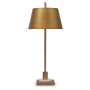 Fritzburn - Gold Finish / White - Metal Table Lamp