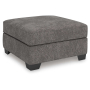 Olten Oversized Accent Ottoman Graphite