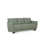 Valeria - Sofa - Watery Leather - Dark Gray, 79"