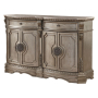 Northville - Serving Cart - Antique Silver