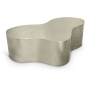 Tevere - Coffee Table - Silver, 48"