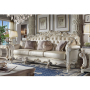Vendome - Oversized Sofa With 6 Pillows - Champagne Antique Pearl, 113"