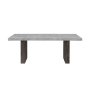 D2410DT - Dining Table Base With Brown Legs, 24"