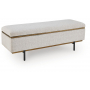 Dettaford Next-Gen Nuvella Storage Bench Stone