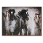 Chaseburn - Brown / Black / White - Wall Art