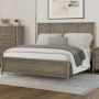 Rochelle Park - California King Panel Bed - Smokey Taupe
