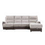 U3822 - Left Side Power Recliner With USB - Beige /, 33"