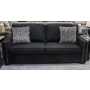 Jasmine Peaks - Coal - Sofa, 83"