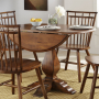 Creations - Drop Leaf Pedestal Table Top, 42"