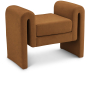 Sloan - Fabric Bench - Saddle