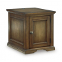 Channley Rectangular End Table Brown, 22"