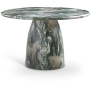 Cosenza - 48.5" Marble Finish Concrete Dining Table, 48.5"