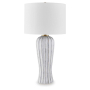 Lanwell - Antique Gray - Poly Table Lamp