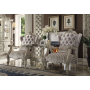 Versailles - Chair - Ivory Velvet & Bone White - 47"