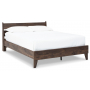 Calverson Panel Platform Bed Mocha