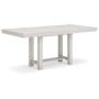 Robbinsdale - Antique White - Rectangular Counter Height Dining Extension Table, 42"