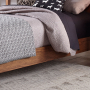 Grandpas Cabin - Full Sleigh Rails & Slats - Light Brown