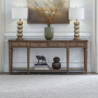 Harrison Heights - Hall Console - Brown - Dark Brown, 72"