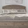 Avalon - King Panel Headboard - Burnished
