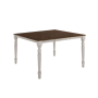Dylan - Counter Height Table - Buttermilk & Oak, 54"