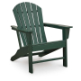 Sundown Shores Adirondack Chair Green