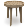 Marina Sun - Beige - Round End Table, 19"