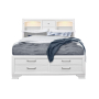 Jordyn - Queen Bed / King Bed Footboard And Side Rail Drawers 2