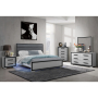 Amelia - 5 Piece Full Bedroom Set With LED