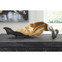 Melinda - Black / Gold Finish - Sculpture, 20"