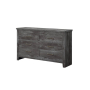 Vidalia - Dresser - Rustic Gray Oak, 57" Wide