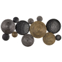 Emsley - Metallic / Black / Gray - Wall Decor