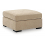 Bridgepoint Oversized Accent Ottoman Almond