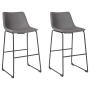 Centiar - Gray - Tall UPH Barstool (Set of 2)