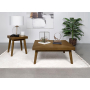 Westerly - 2 Piece Square Coffee And End Table Set - Walnut